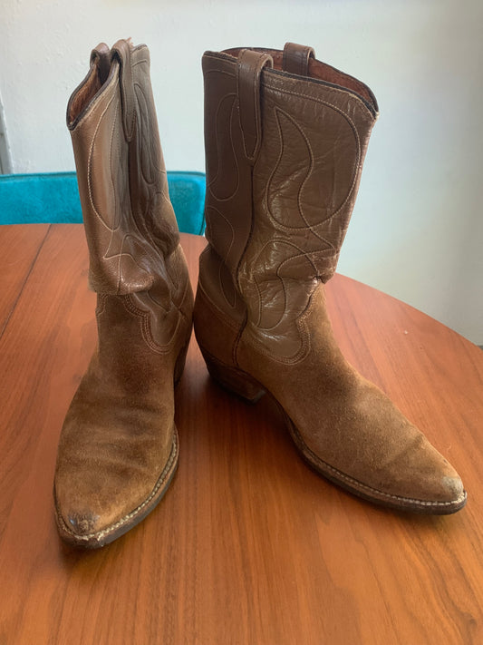 Acme Suede Boot, Size 7 Womens