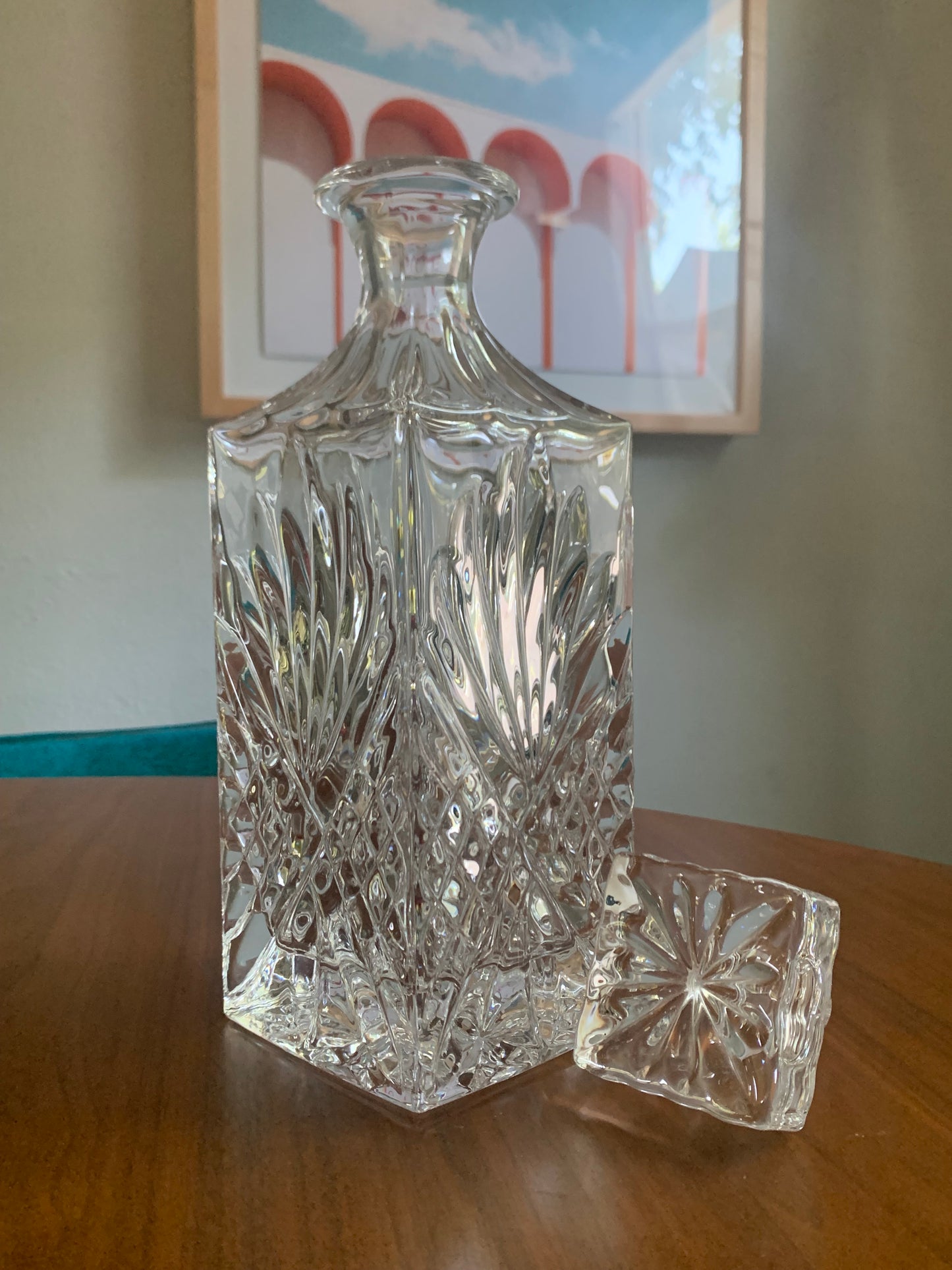 Square Crystal Decanter