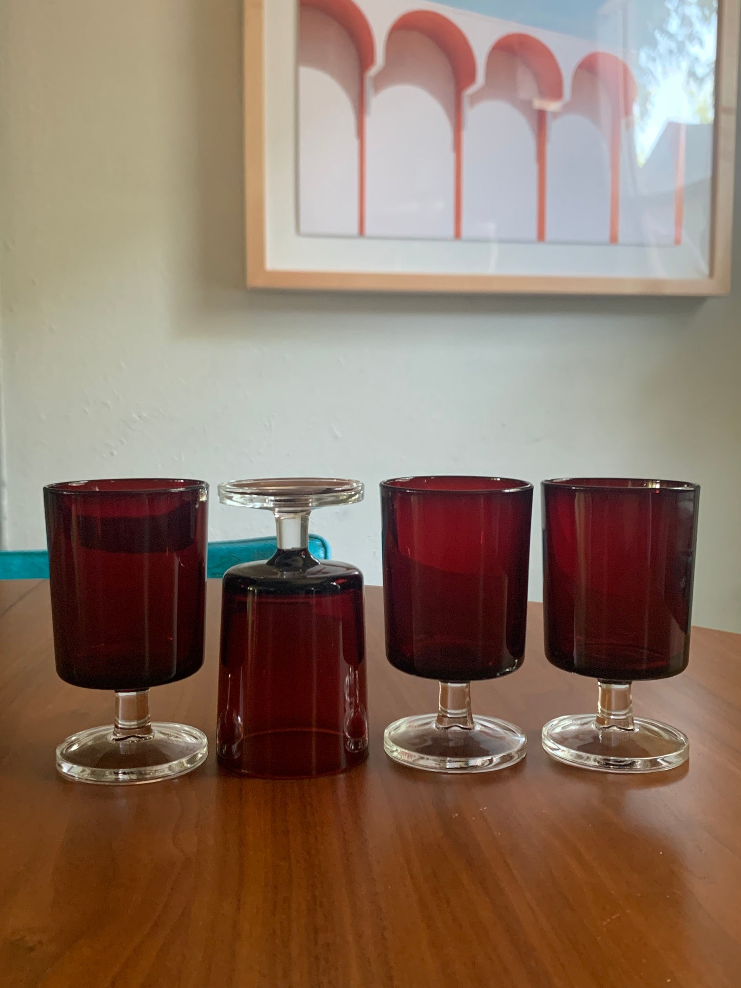 Arcoroc Ruby Red Small Wine Glass
