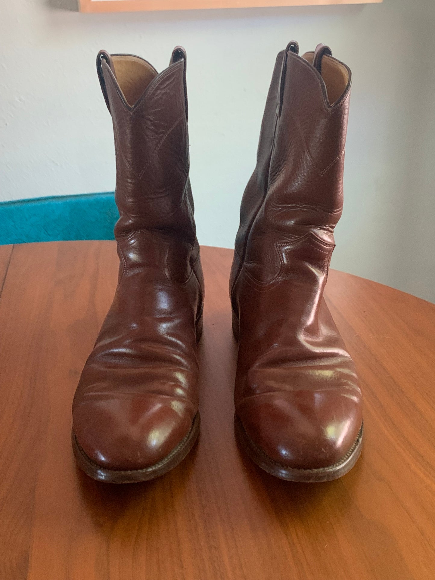 Justin Brown Boot, Size 10.5D Mens