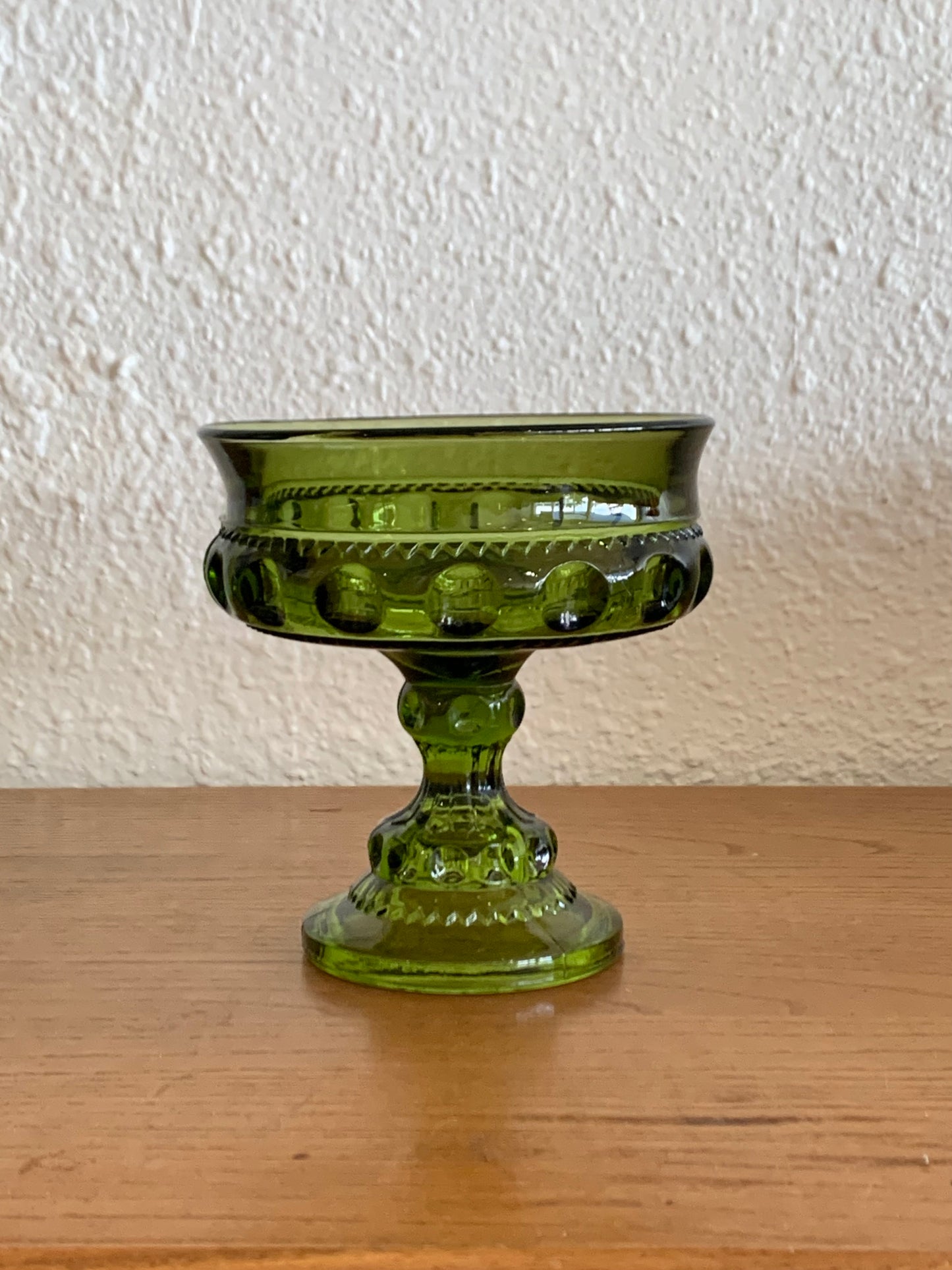 Indiana Glass Green Candy Dish