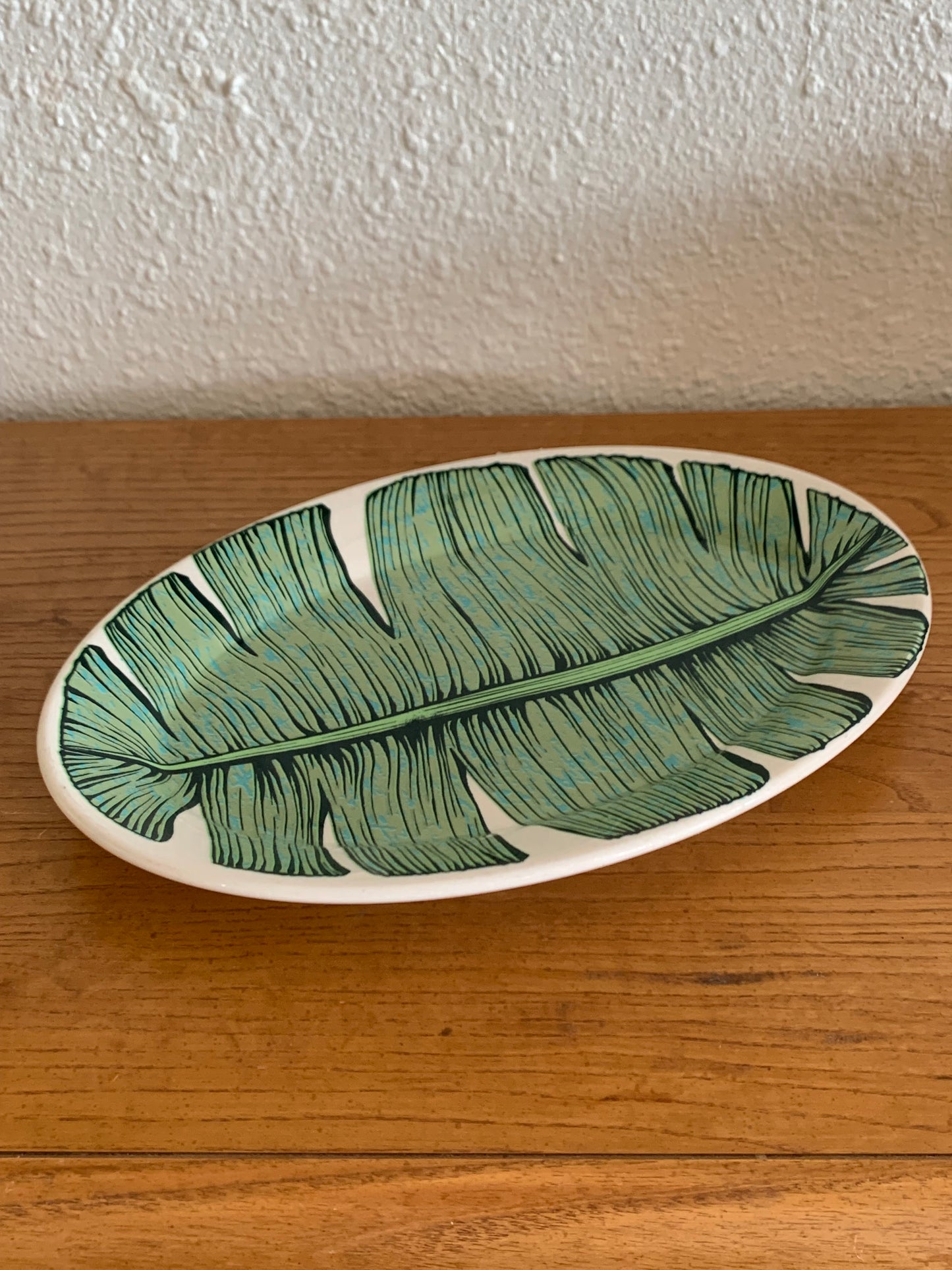 Syracuse China Banana Leaf Platter