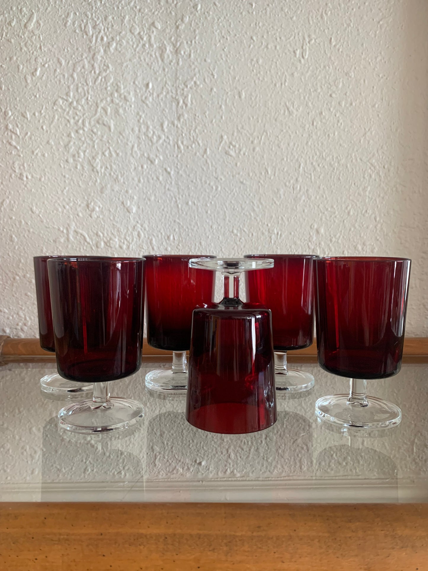 Arcoroc Ruby Red Wine Glass