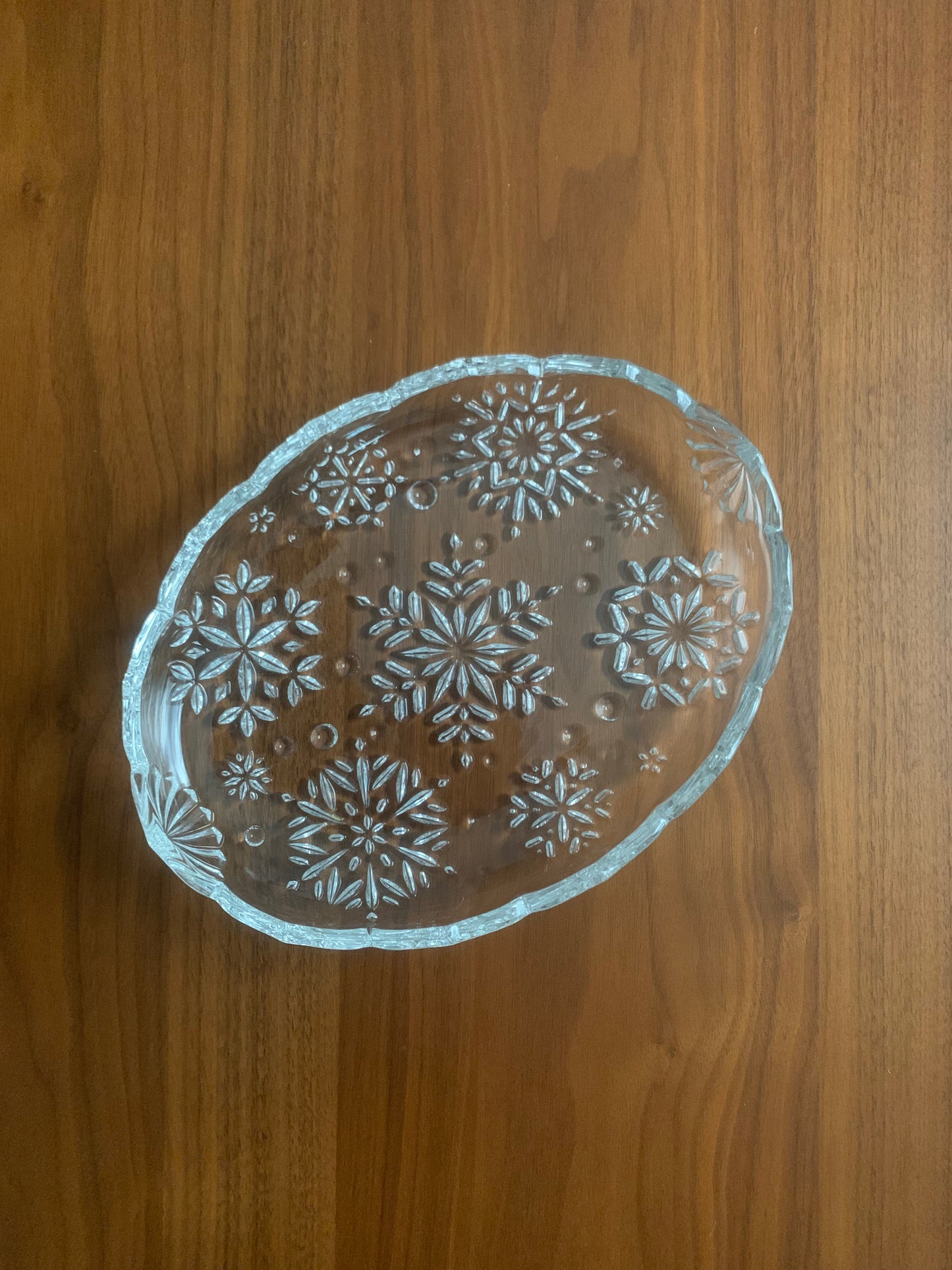 Snowflake Oblong Dish