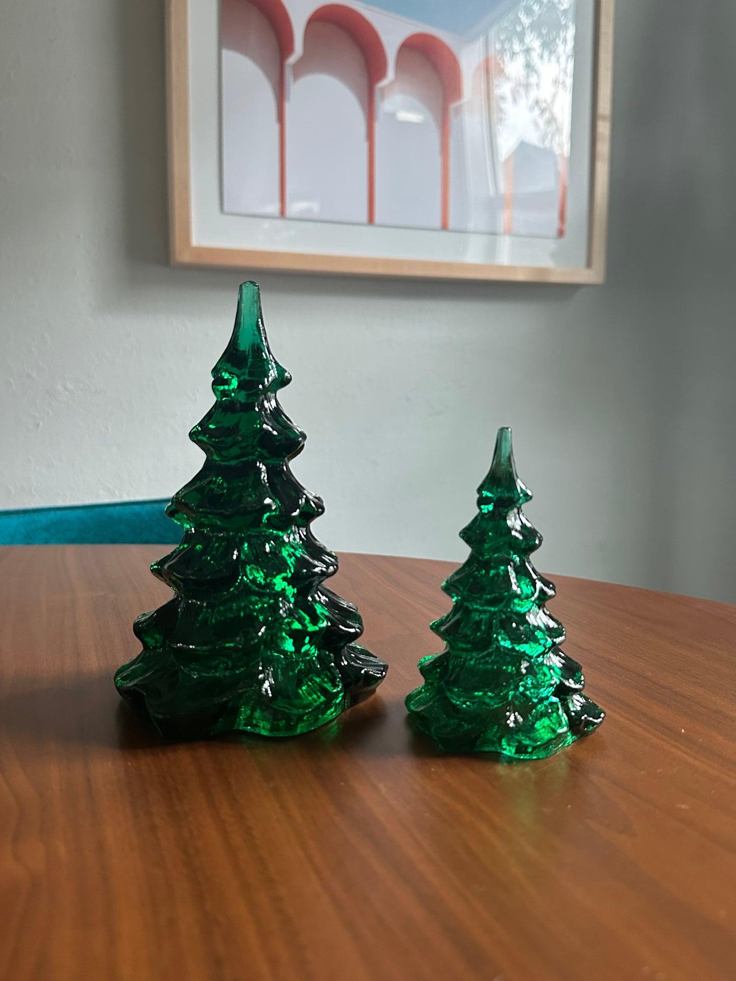 Fenton Glass Holiday Trees