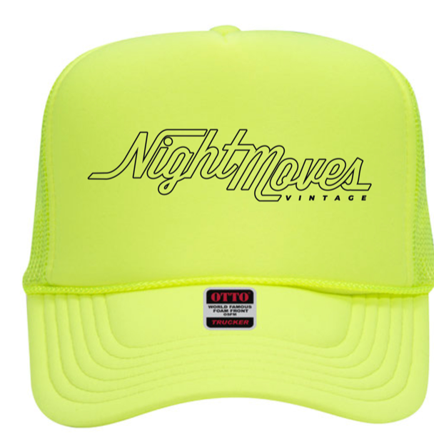 Neon Yellow NMV Logo Hat